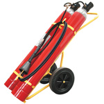 ESTINTORE OM UNI 9492 CARRELLATO CO2 KG 60 BIBOMBOLA B1-C BOMBOLA PT 300 BAR
