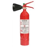 ESTINTORE OM CO2 KG 2, 34B, DM 7/1/05 EN3.7,BOMBOLA ACCIAIO, VALVOLA SICURA CILINDRICA M25X2