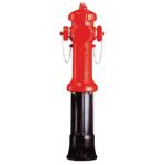 IDRANTE A COLONNA DN 80 2X70 H680 P500 TIPO AD