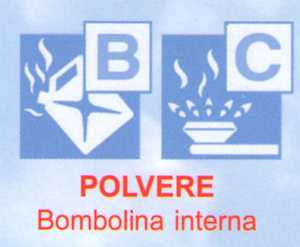 Estintori a Polvere - Bombola Interna
